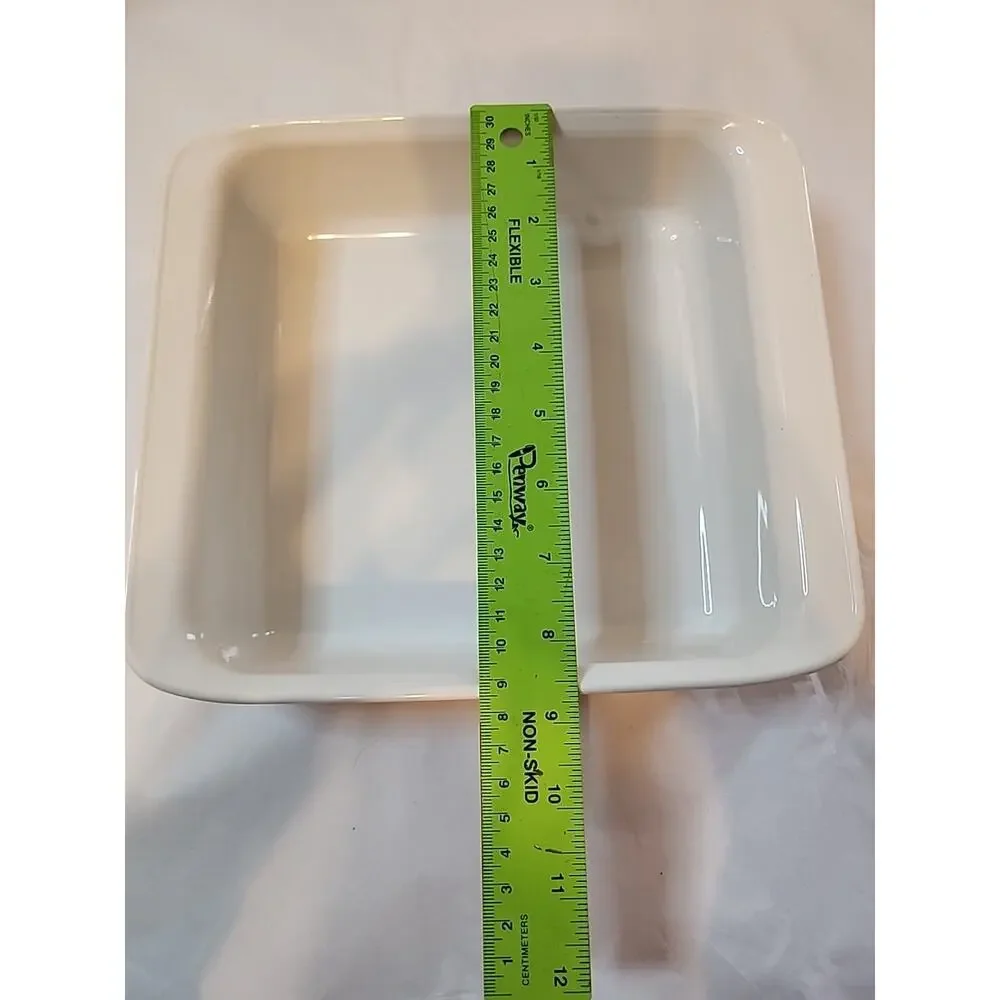 Vintage CORNING WARE Square Baking Pan BLUE CORNFLOWER P-322 8x8x2 Two Qt